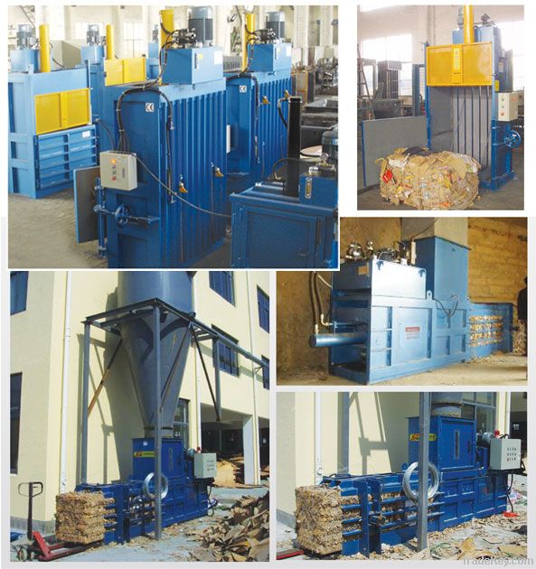 Semi-auto Horizontal Baler for Carton Factory&Carton