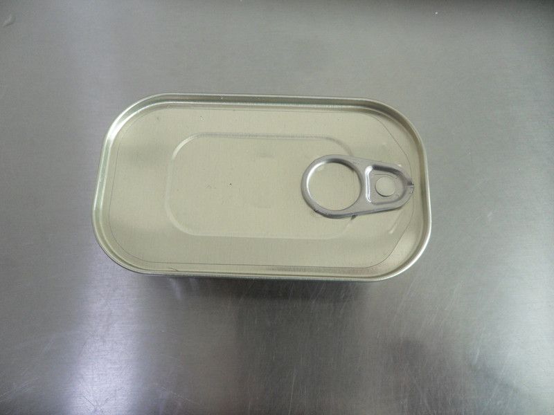 Canned sardines 125/80g. of Chinese origin