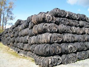 TYRE SCRAP IN BALE