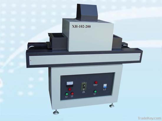 single UV lamp model UV glasses varnish UV coating machine