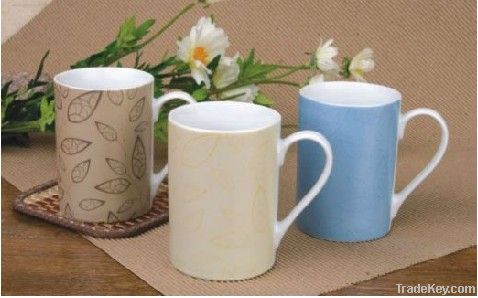 Porcelain coffee mugs