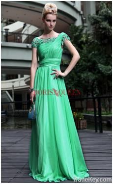 Ready to wear 2012 Hot sale long dress chiffon new style