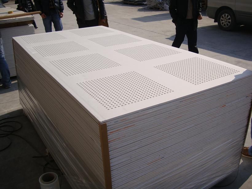 perforated gypsum tile 