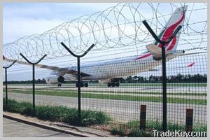 Airport fence