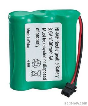 1500mAh 3.6V powerful batteries for cordless phone