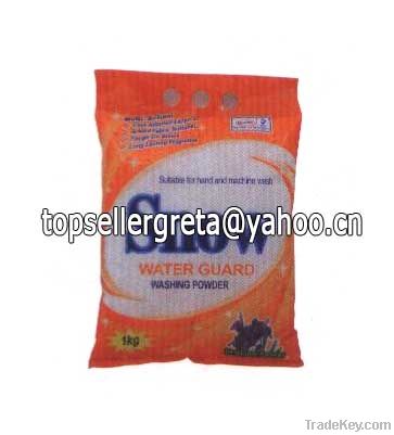 High foam washing detergent powder