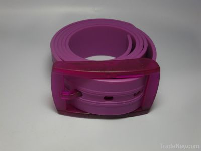 2012 Latest Fashion Scented Siliocne Rubber Belt