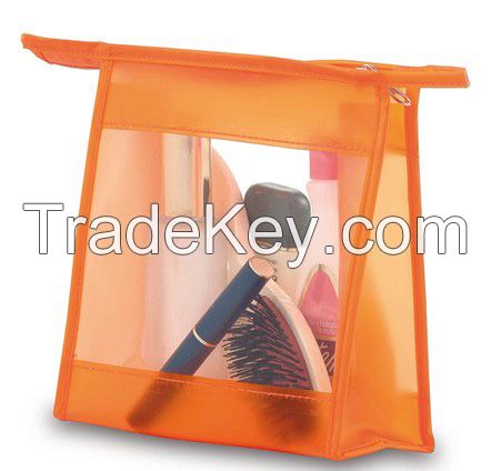 Cheap Simple Clear Cosmetic Bag Zipper Bag for Daily Use