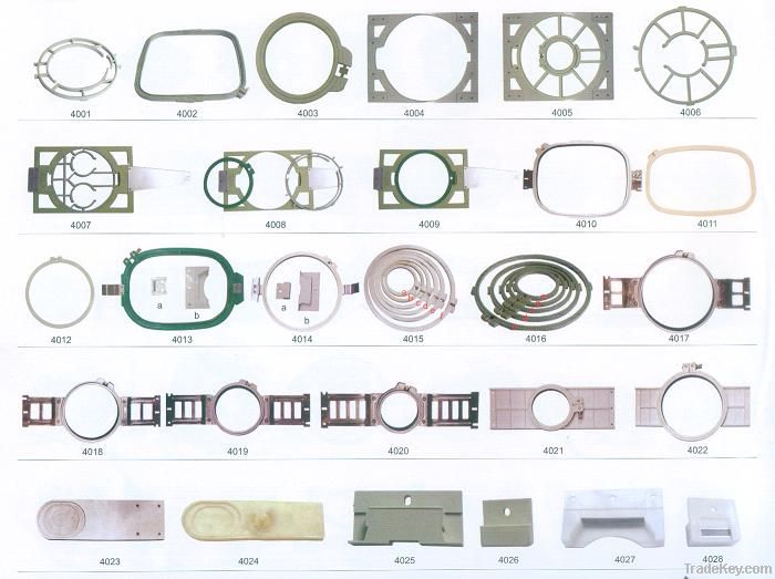 Embroidery Machine Fitting ---Frames