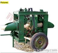 raw wood debarker/wood peeling machine