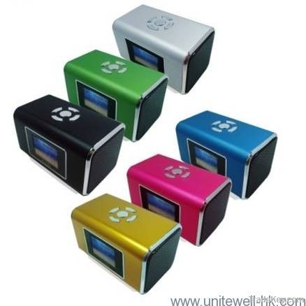 Mini speaker MP3 with LCD