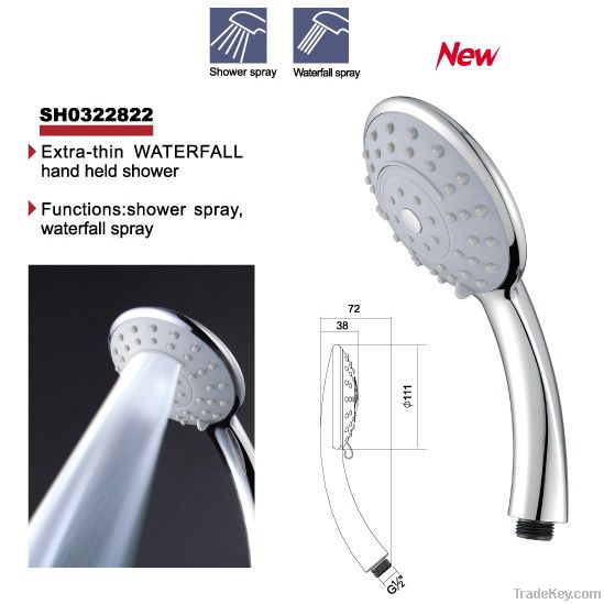 hand shower with two functions