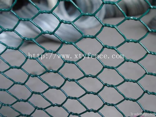 PVC chicken wire mesh