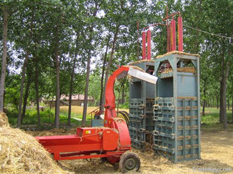 Vertical Straw Baler