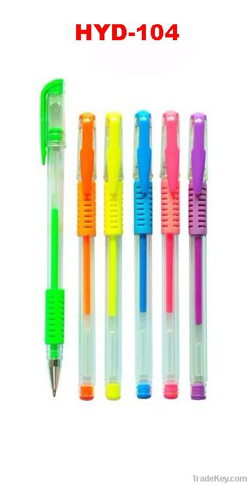 6pcs gel ink pen for set