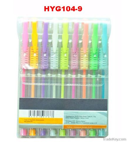 6pcs gel ink pen for set