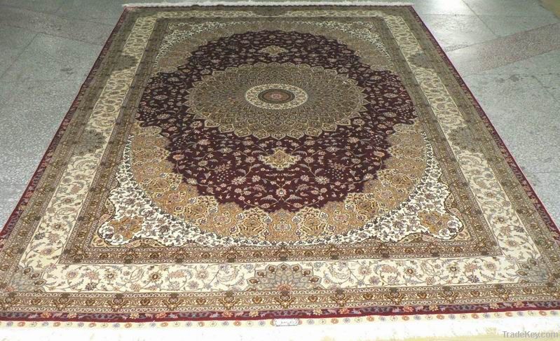 silk rug