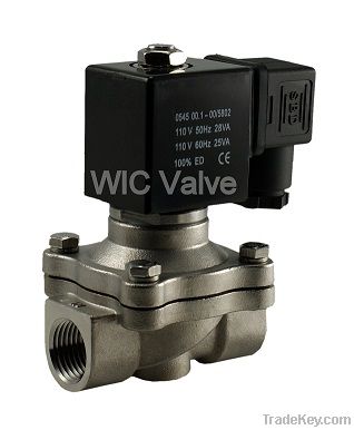 WIC 2SCW Series 2 Way Normally Closed Stainless Steel Valve