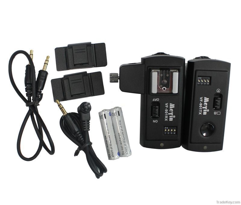 meyin black wireless flash trigger