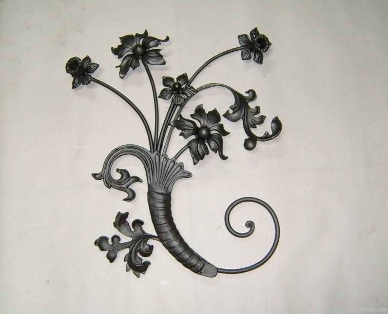 wrought iron stair