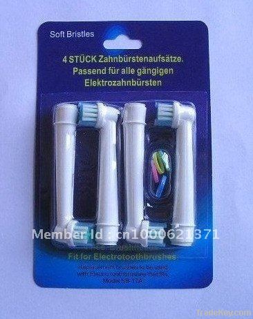 Electric Toothbrush Head End rounded bristles