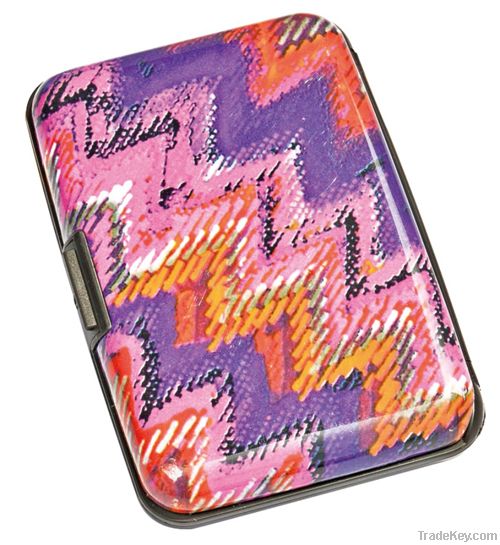 security credit card wallet/holders, aluminium silicone card wallet
