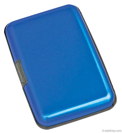 security credit card wallet/holders, aluminium silicone card wallet