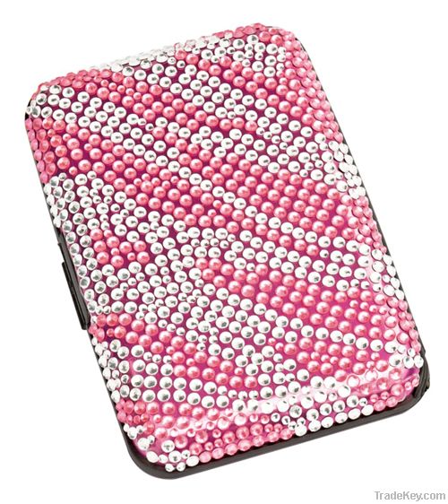 credit card wallet/holders with stone/diamond