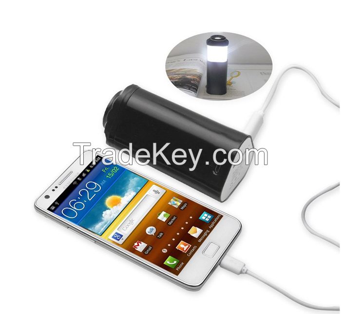 Power Bank with outdoor Lighting Function 6600mAh 