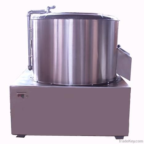 Potato washing and peeling machine