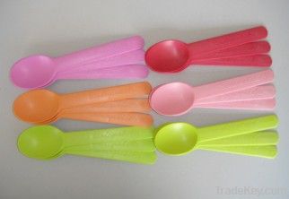 Biodegradbale disposable cheese spoon