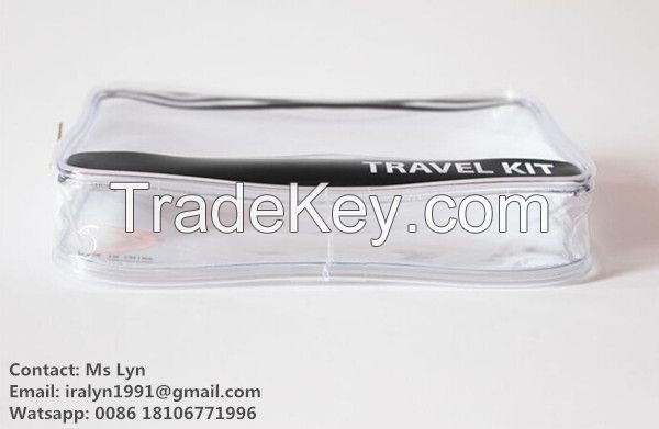 customized transparent pvc bag, ziplock pvc bag, pvc comestic bag, pvc gift bag