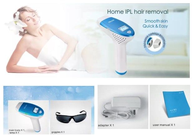 2019 new IPL hair removal homeuse portable permanent beauty care