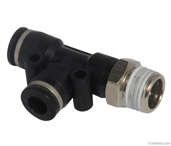 Plastic quick connector plastic pneumatic air fitting