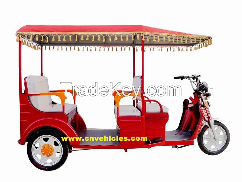 battery operated electric rickshaw for passenger