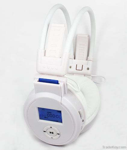 MP3 stereo sport headphone with memory card