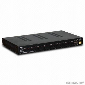 16CH Power/Video/Data Combiner Hub-Mid (12VDC)