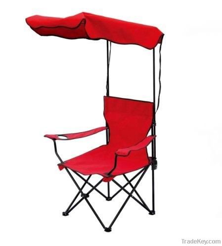 beach chair with umbrella