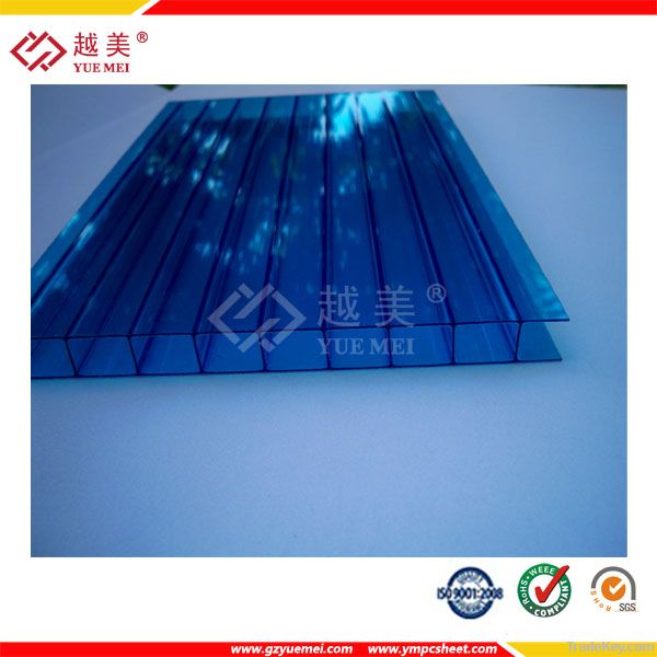 Grade A 50 micron UV-coated polycarbonate sheet