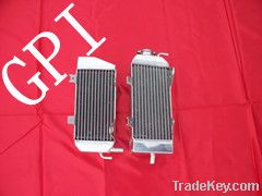 2008 2009 Kawasaki KFX450 oversize aluminum motorcycle radiator