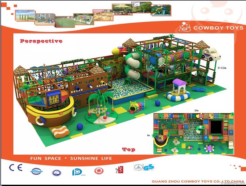 Pirate ship Series indoor playground