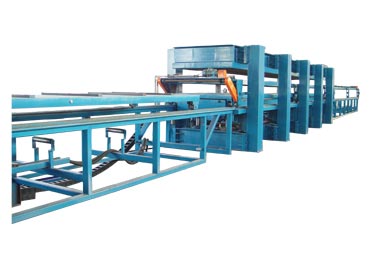 uncontinuous polyurethane sandwich panel line