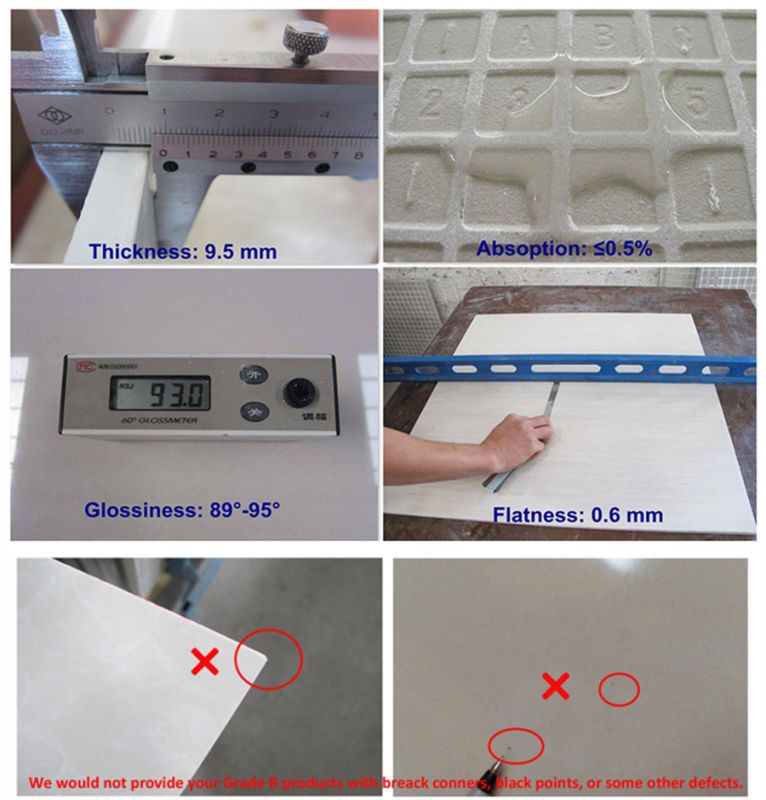 Hot Selling High Quality Super White Polished Porcelain Floor Tile
