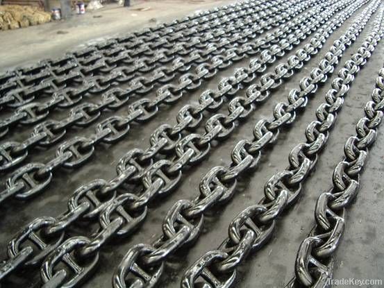 stud link anchor chain