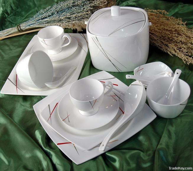 Porcelain Dinnerware Dinner Set