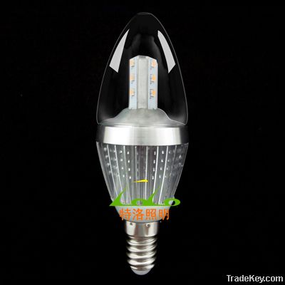 tolo led candle light 5w SMD DIM E14 E27 AC110V