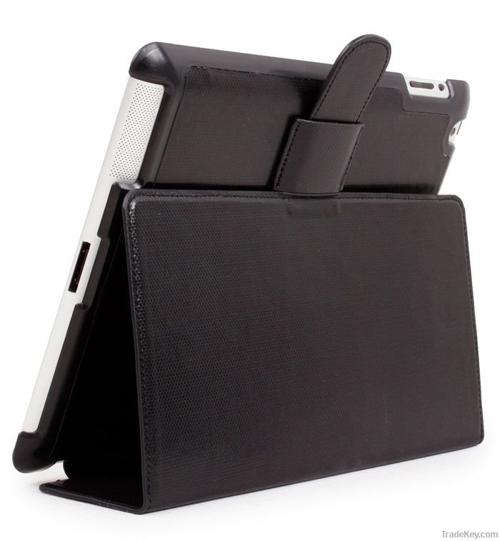 iPad 2 Top Leather Flap Case