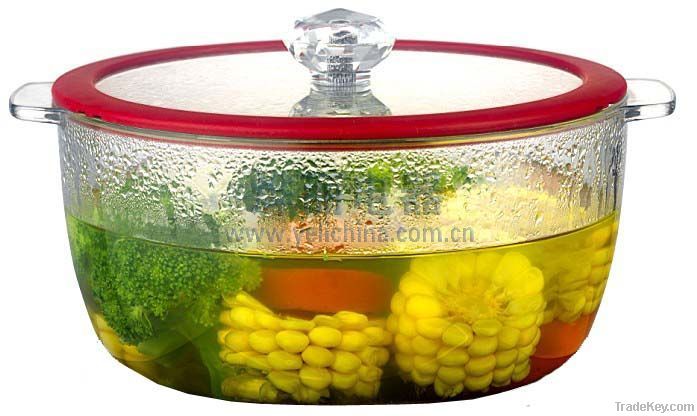 Cooker glass pot