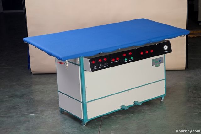 FULL AUTOMATIC STEAM IRONING TABLE FOR TRICOT ( WITH RESERVOIR )