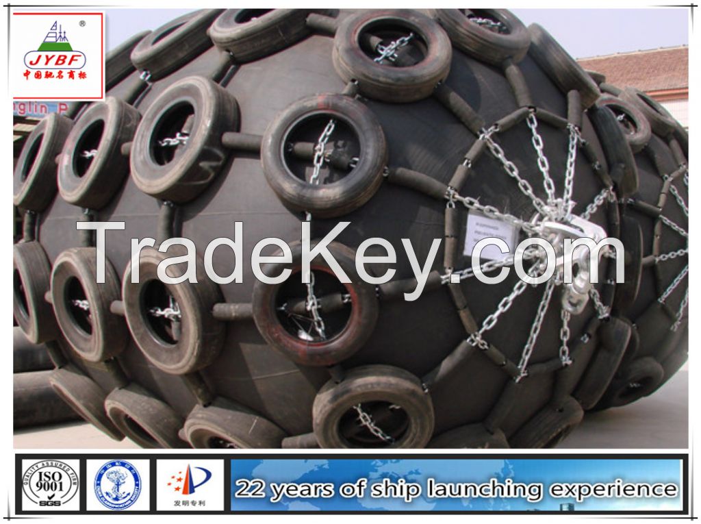 1.5m diameter 3m long pneumatic marine fender